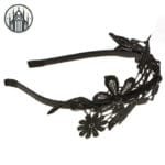 Accessoires Gothiques: Bandeau Gothique à Oeillet Renforcé