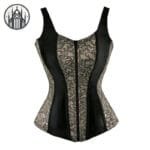 Achetez Maintenant Le Corset Gothique Renforcé! - Gris / s