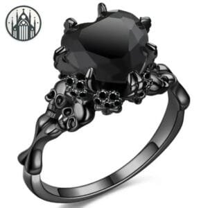 Bague En Acier Inoxydable Haut De Gamme - 6 / Noir