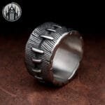 Bague Gothique Avec Crâne Venom: Style Funèbre Assuré! 56.5