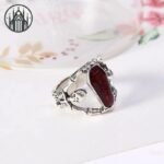 Bague Gothique Squelette Acier Inoxydable — Univers Gothique (vue 3)