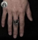 Bague Gothique En Acier Inoxydable 316l Resistant