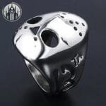 Bague Gothique En Acier Inoxydable 316l Resistante Au Chlore - 65