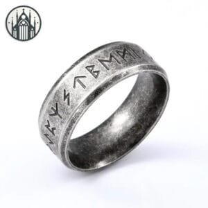 Bague Gothique En Acier Inoxydable Pour Hommes