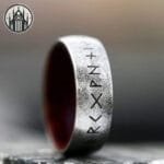 bague gothique en acier inoxydable pour hommes 54 br r158 8mm 639 Bague Gothique En Acier Inoxydable Pour Hommes - 54 / Br-r158 8mm