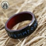 bague gothique en acier inoxydable pour hommes 54 br r161 8mm 960 Bague Gothique En Acier Inoxydable Pour Hommes - 54 / Br-r161 8mm