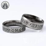bague gothique en acier inoxydable pour hommes 561 Bague Gothique En Acier Inoxydable Pour Hommes