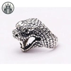 Bague Gothique Impériale En Argent Sterling - Livraison Offerte - 62