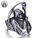 Bague Gothique Faucheuse Acier 316L