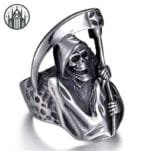 Bague Gothique Inoxydable 316l: Zéro Gêne Détails Soignés! - 54