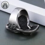 Bague Gothique Inoxydable 316l: Zéro Gêne Détails Soignés!