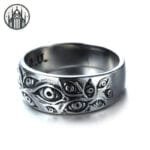 Bague Gothique Pour Hommes Au Style Alternatif - 53 Mm