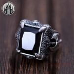 Bague Gothique Topaze Dragon Hache — Univers Gothique (vue 8)