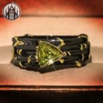 Bague Gothique Pour Une Touche Personnelle - 52mm / Jaune