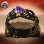 Bague Gothique Pour Une Touche Personnelle - 52mm / Violet