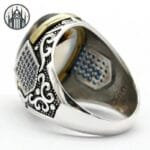 Bague Gothique Punk En Argent Sterling 925