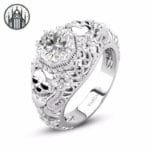 Bague Gothique Squelette De Qualité Supérieure