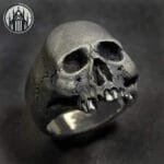 Bague Gothique Squelette En Acier Inoxydable De Qualité Supérieure