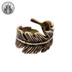 Bague Gothique Tête Ajustable En Alliage De Zinc Qtexte Gratuit