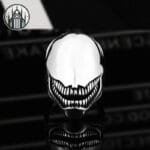 Bague Gothique Tête De Mort En Acier Inoxydable: Livraison Offerte! - 56.5
