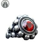 Bague Gothique Acier Titane Crâne
