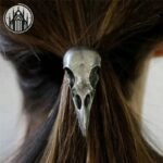 Elastique Cheveux Crâne Corbeau Gothique — Univers Gothique (vue 4)
