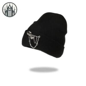 Beanie Gothique Skullie Pour Un Look Démoniaque ! 3 Beanie Gothique Skullie Pour Un Look Démoniaque! Noir