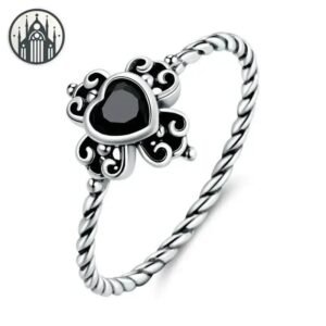 Bague Gothique Argent 925 Punk — Univers Gothique