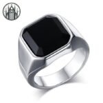 Bague Gothique Alternatif Alliage Métallique — Univers Gothique