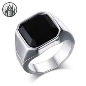 Bague Gothique Alternatif Alliage Métallique — Univers Gothique