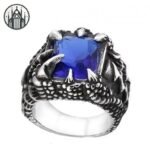 Bague Gothique Alliage Métallique Durable
