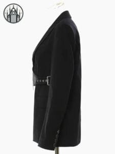 Blazer Gothique Asymétrique 1 Blazer Gothique Asymétrique