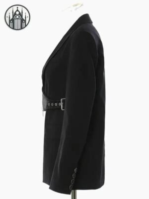 Blazer Gothique Asymétrique Femme — Univers Gothique