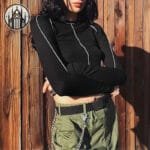Blouse Gothique Audacieuse Pour Femme