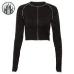 Blouse Gothique Audacieuse Pour Femme - s