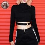 Blouse Gothique Comfort Doux Au Toucher