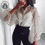 Blouse Gothique En Mousseline De Soie Confortable Et Douce - s / Blanc