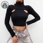 Blouse Gothique Florale En Polyester Confortable Et Sans Frottement