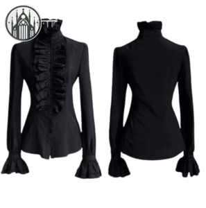 Blouse Gothique Renaissance: Style Unique & Livraison Gratuite! - s
