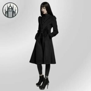 Veste Gothique Cuir Synthétique Femme — Univers Gothique