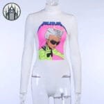 Body Gothique à Bretelle Spaghetti - Livraison Standard Offerte