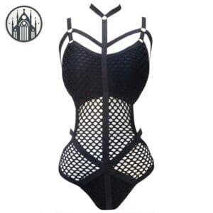 Body Gothique à Col En V: Livraison Standard Offerte 3 Body Gothique à Col En V: Livraison Standard Offerte - s