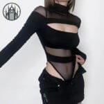 body gothique clubwear pour un look sombre et sexy 621 Body Gothique Clubwear: Pour Un Look Sombre Et Sexy!