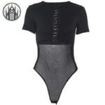 Body Gothique Corset: Livraison Offerte Taille Ajustée Et Style Envoûtant! s