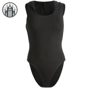 Body Gothique Résille Capuche Femme — Univers Gothique