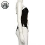 Body Gothique En Simili Cuir Vernis - Livraison Standard Offerte - m