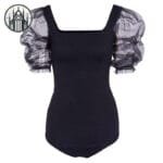 Body Gothique Punk Pour Femme: Livraison Standard Offerte! - s