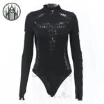 Body Gothique Punk Polyester — Univers Gothique (vue 2)