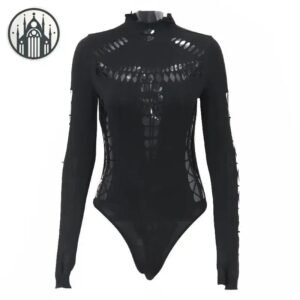 Body Gothique Punk Polyester — Univers Gothique