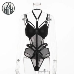 Body Gothique Spandex Sexy Femme — Univers Gothique
